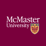 A visual example of a McMaster profile image on a maroon background.