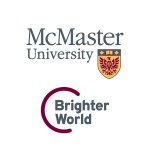 A visual example of a McMaster profile image with Brighter World logo on a white background.